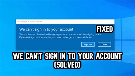 We can't sign you in .
